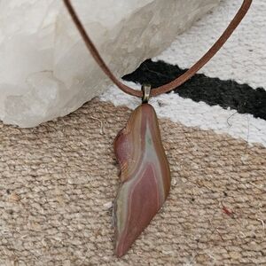 Natural Agate necklace